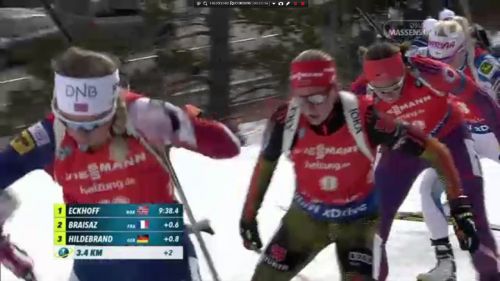 Biathlon ibu wc mass start women oslo march 19.2017