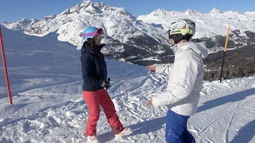 Volare con gli sci, in parapendio a Livigno - NeveItalia Experience