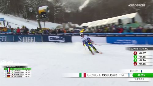 Collomb bravissima: unica azzurra al traguardo, primi punti in slalom