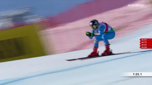 Sofia Goggia ai piedi del podio: quarta nella prima discesa di St. Moritz, il video