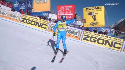 Dominik Paris accarezza un altro podio in SuperG maschile: il video del 5° posto a Livigno