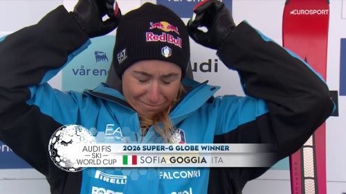 Ufficiale la coppa di superg dopo l'arrivo di robinson: le lacrime di sofia goggia