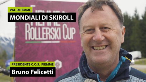 Campionati Mondiali Skiroll Val di Fiemme. Bruno Felicetti