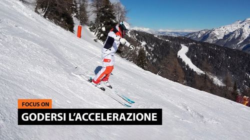 Godersi l'accelerazione - Corso di sci