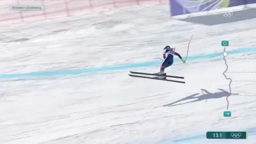 Lindsey Vonn Le immagini della caduta a Cortina 1