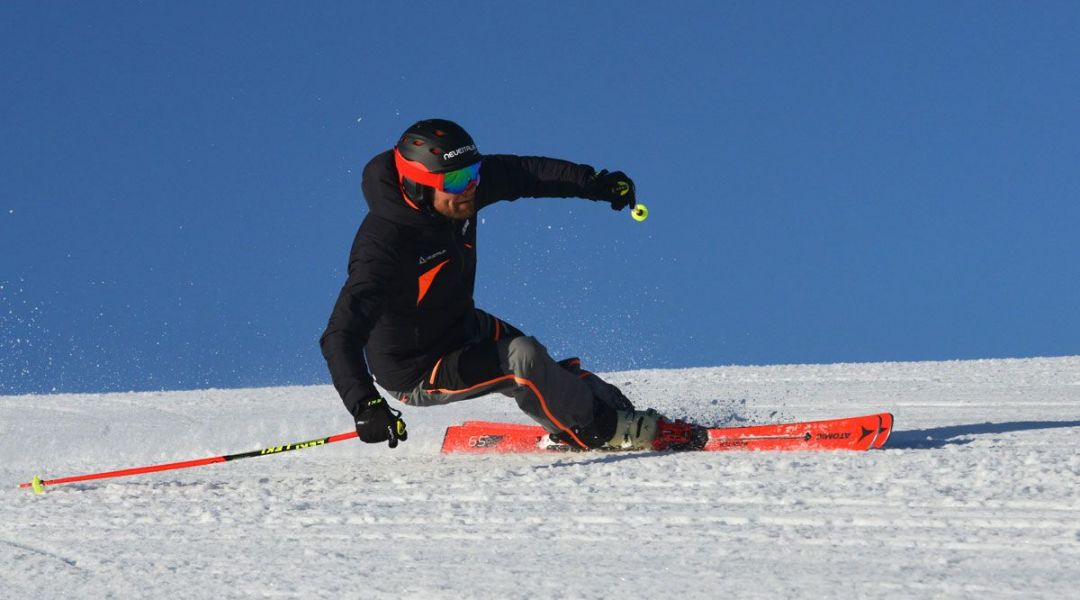 Rolando Bertolina al test di Atomic Redster S9 (2018)