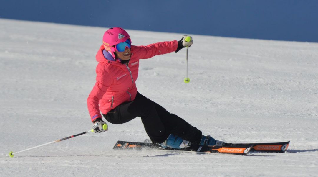 Laura Jardi al test di Dynastar Speed WC master (R21 wc) (2017)