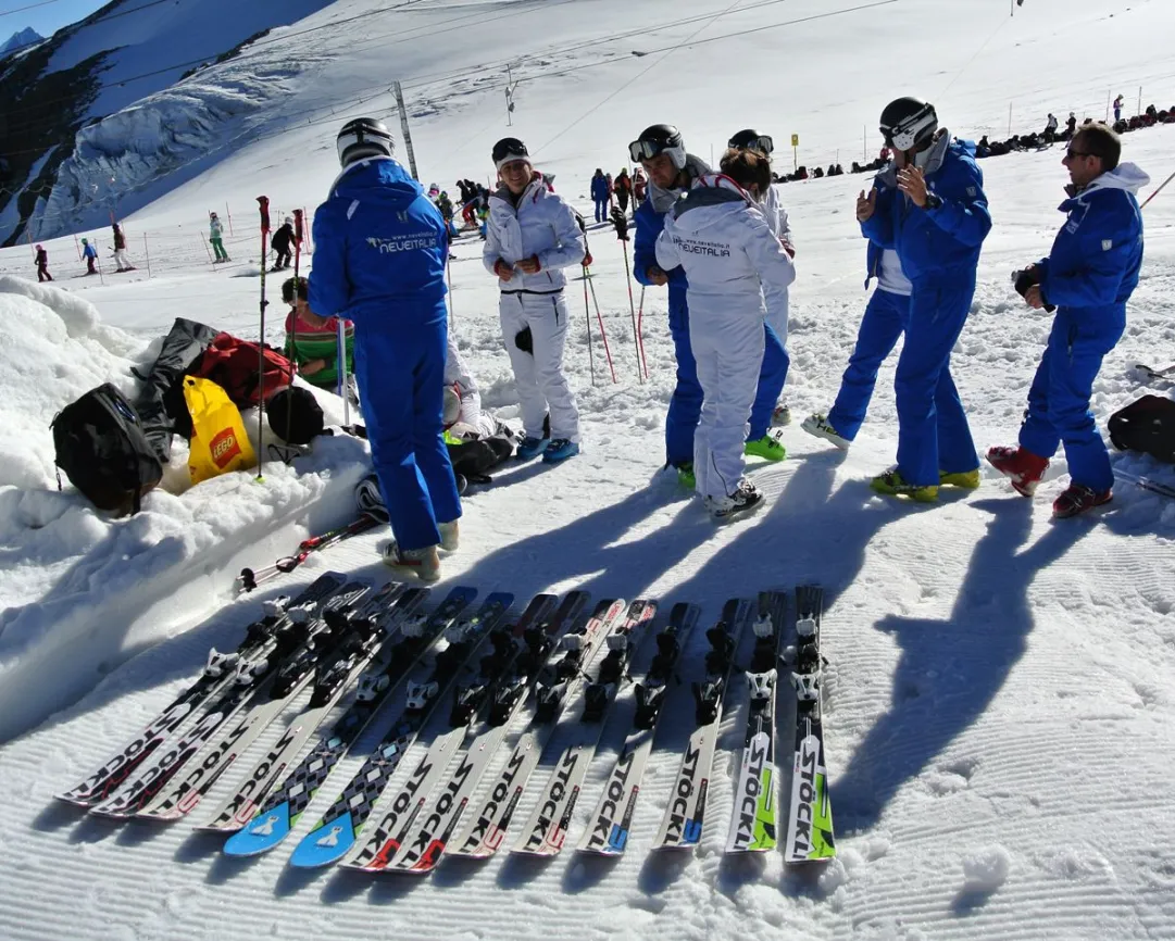 Stockli ski test a Cervinia