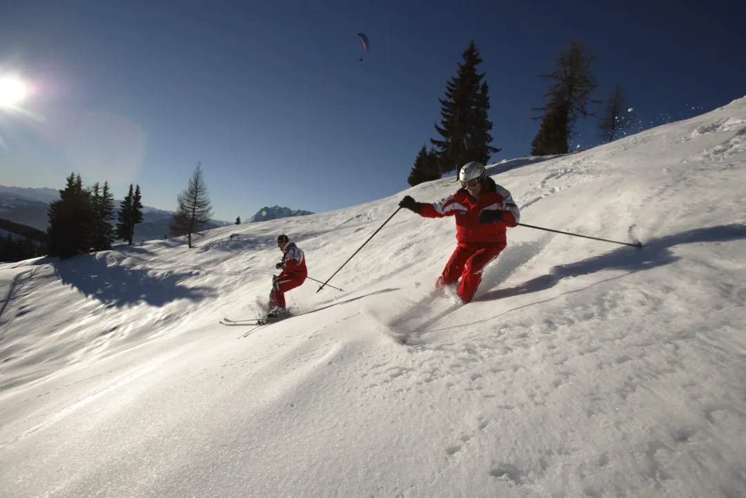 schifahren tiefschnee