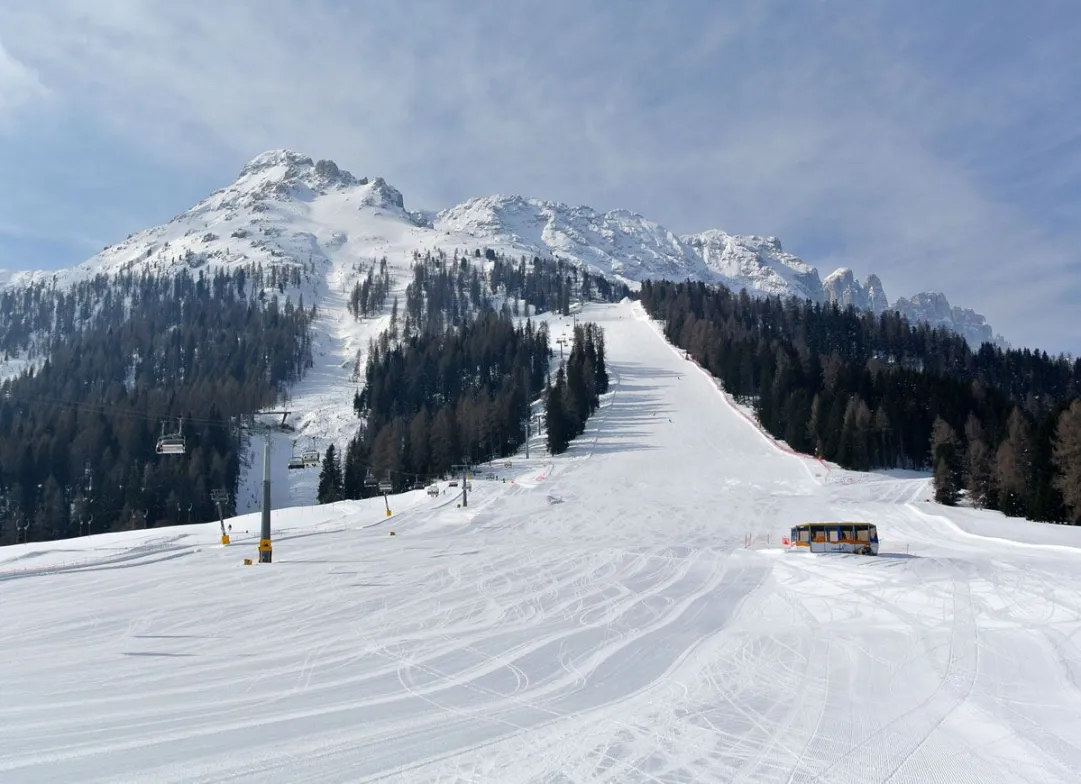 panorma dal Passo Costalunga