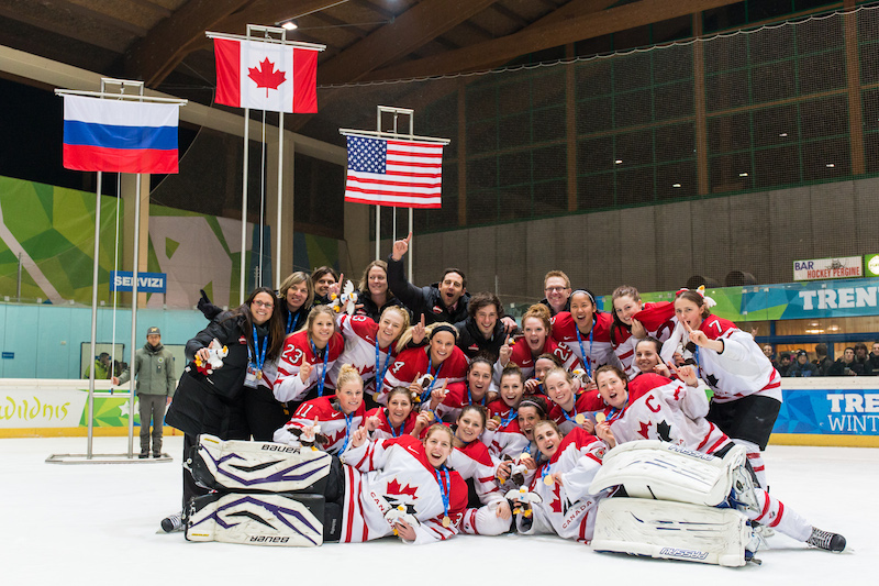 Oro al Canada nell'hockey femminile delle Universiadi