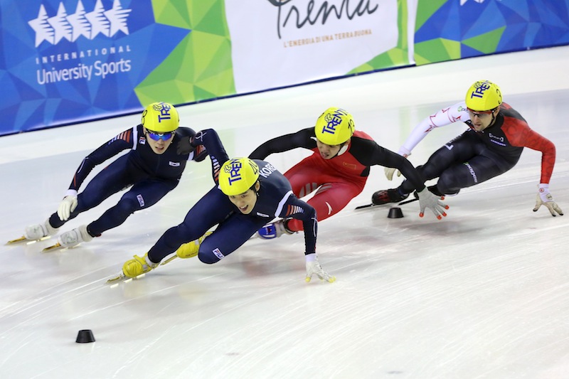 Sempre Cina e Corea del Sud nei 1000 metri maschili e femminili dello short track delle Universiadi