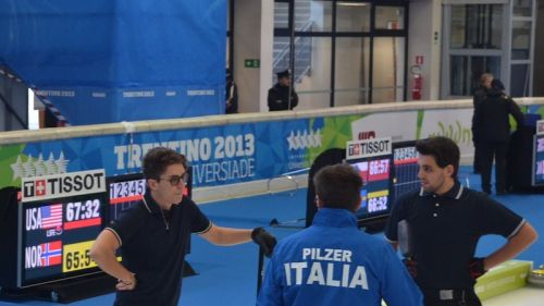 Nel curling maschile delle Universiadi prima vittoria dell'Italia