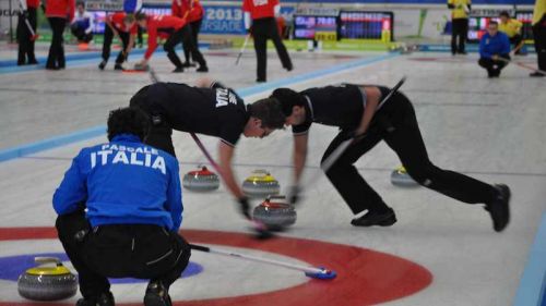 Universiadi, tre sconfitte per l'Italia nel curling