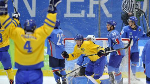 La Svezia batte per 4-2 l'Italia nel torneo di hockey maschile delle Universiadi