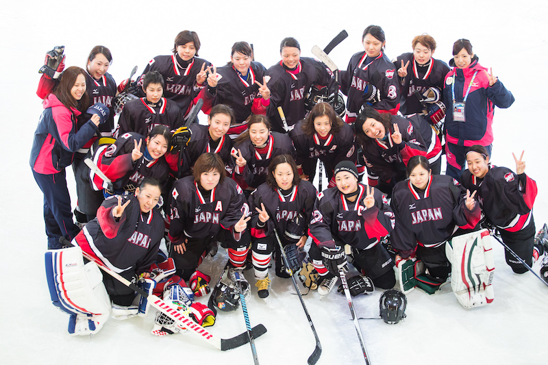 Il Giappone vince la prima partita dell'hockey femminile di Trentino 2013