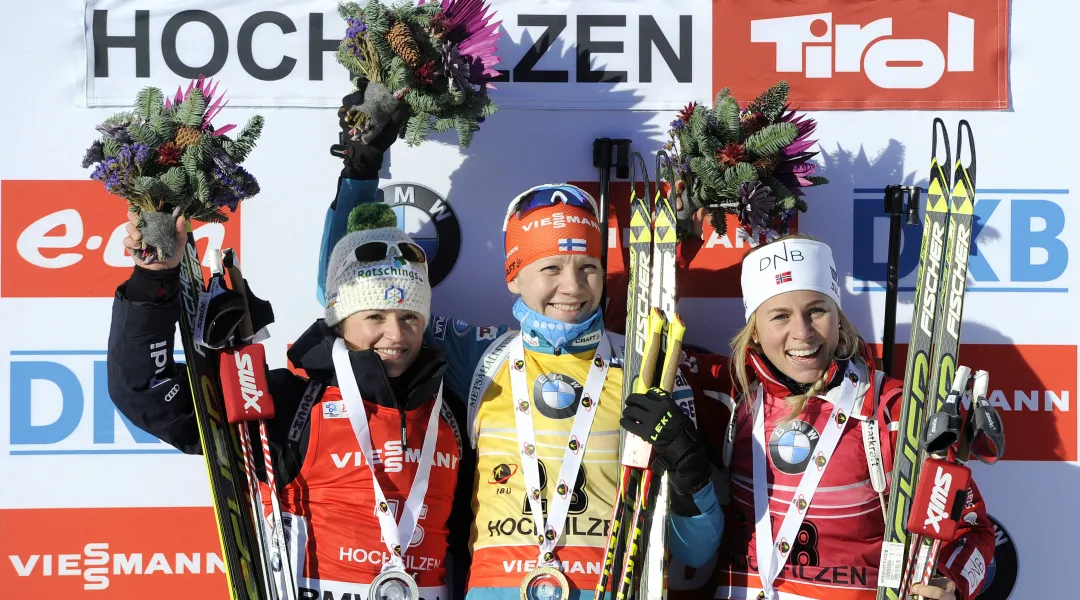 Karin Oberhofer è seconda nella sprint di Hochfilzen vinta da Kaisa Mäkäräinen!