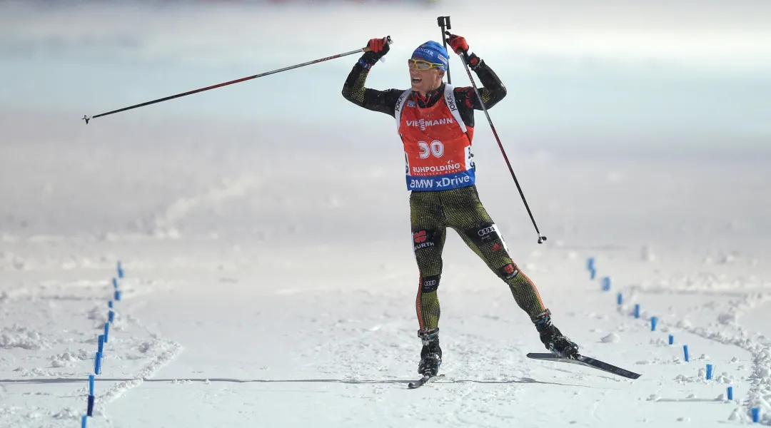 Impresa di Erik Lesser. Sua la mass start maschile di Ruhpolding davanti a Fourcade