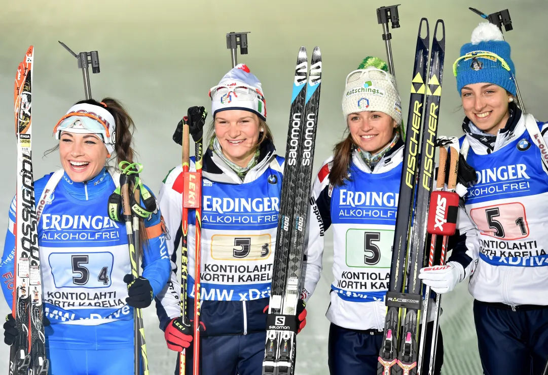 Italia medaglia di bronzo nella staffetta dei Mondiali dominata dalla Germania!