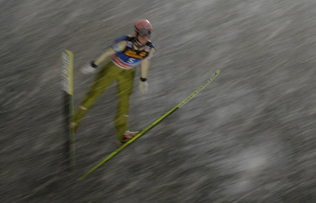 Lukas Müller sul podio nella seconda gara di Fis Cup di Villach