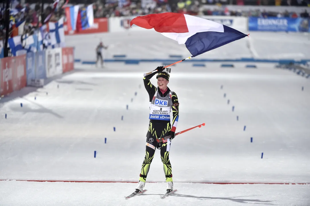 Marie Dorin Habert domina la sprint dei campionati francesi della Nouvelle Vague