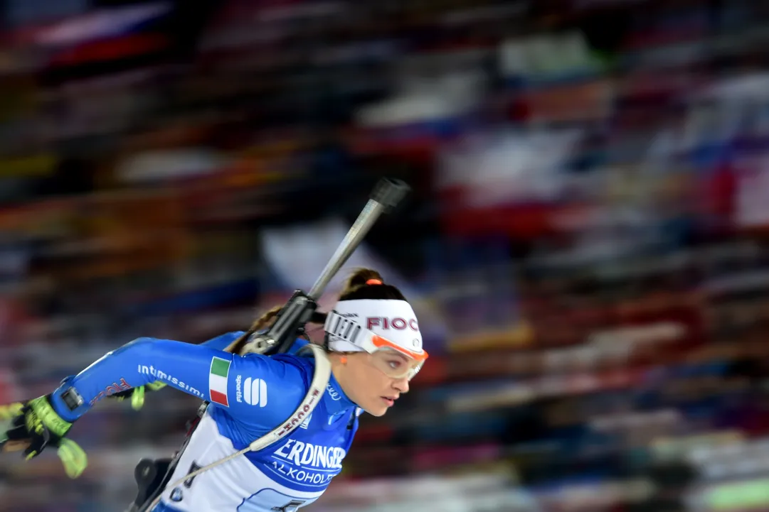 Dorothea Wierer seconda nella super sprint del Blink Festivalen