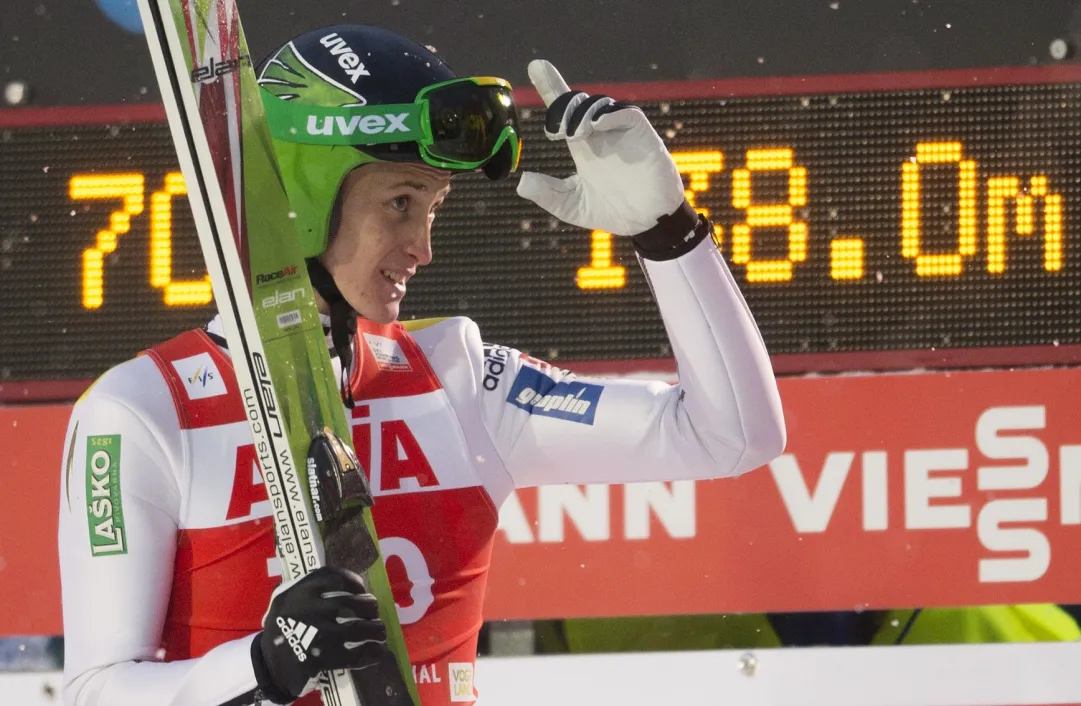 Peter Prevc si scopre serial winner. A Engelberg record del trampolino e terza vittoria di fila!