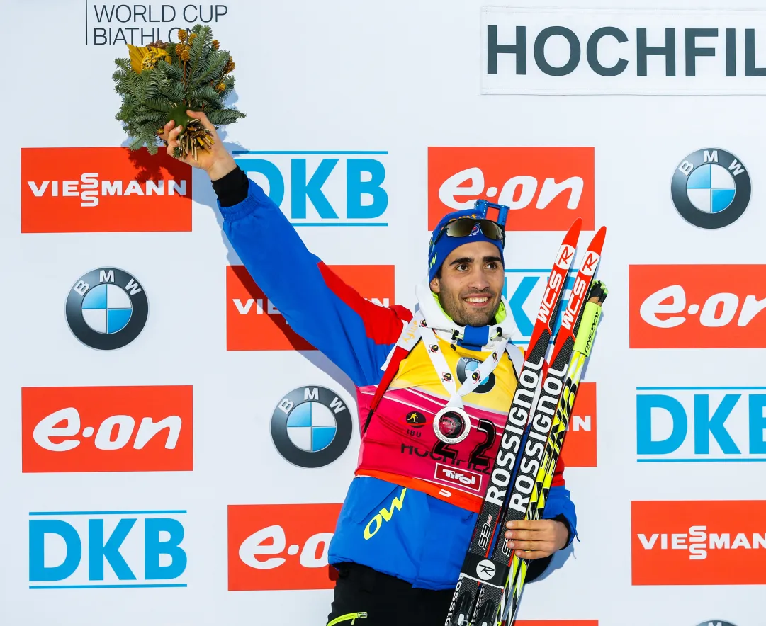 Martin Fourcade scrive la storia firmando la vittoria numero 100 della Francia