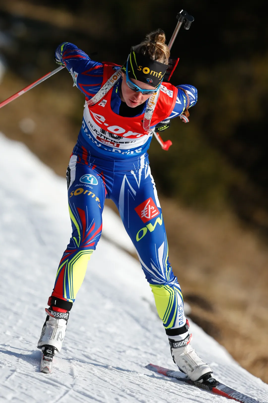 Marie Dorin Habert vince il duello con Laura Dahlmeier nella sprint di Pokljuka