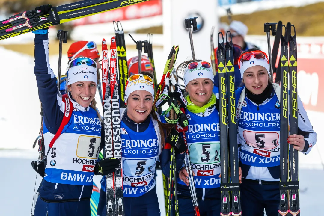 Federica Sanfilippo: 'Vicina all'infarto quando Doro ha affiancato Preuß', Dorothea Wierer: 'Vittoria anche per Nicole Gontier'