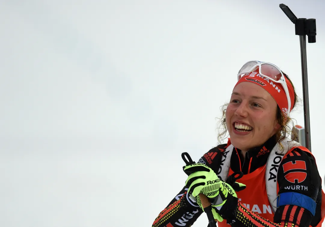 Furiosa rimonta vincente di Laura Dahlmeier con Dorothea Wierer 3^ nell'inseguimento di Ruhpolding!