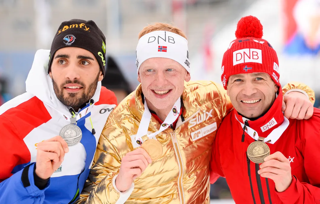 Johannes Bø batte Martin Fourcade in una mass start epica. Bjørndalen bronzo, con Dominik Windisch 4°