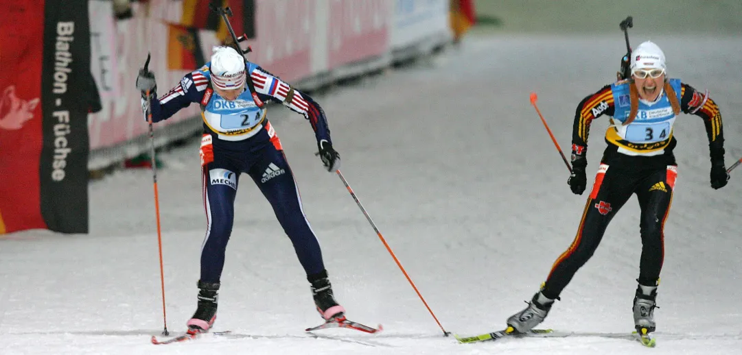 Olga Zaitseva ammutolisce Ruhpolding nella staffetta femminile di 10 anni fa