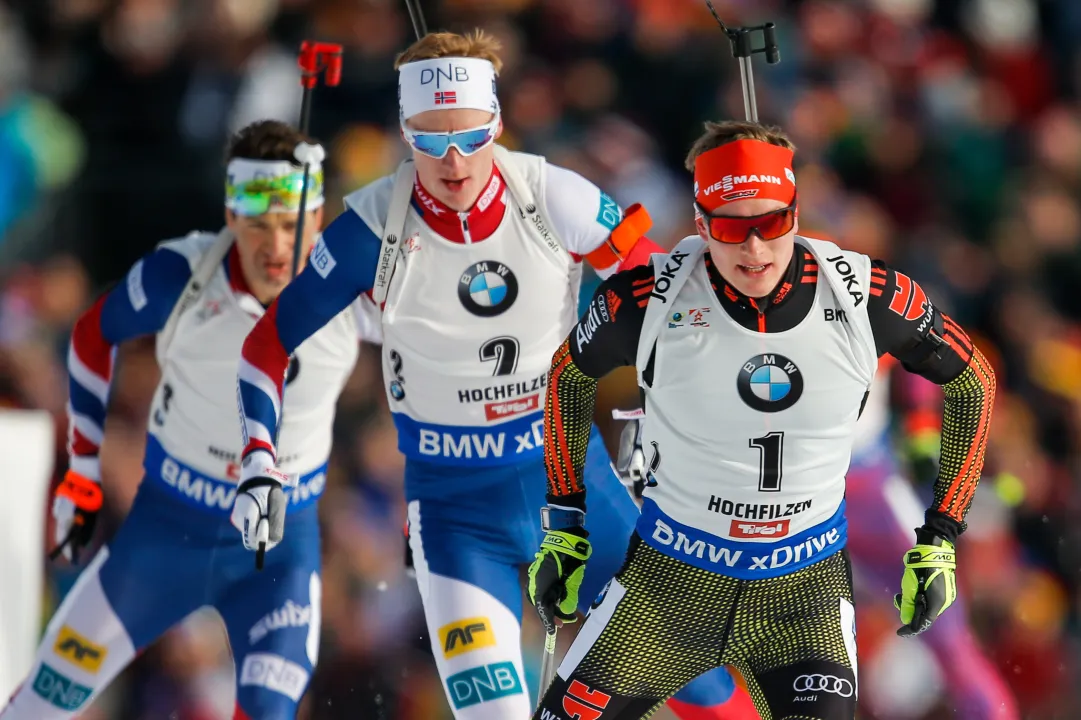 Mondiali Hochfilzen - Corsa alla Mass Start Maschile. Dominik Windisch in bagarre