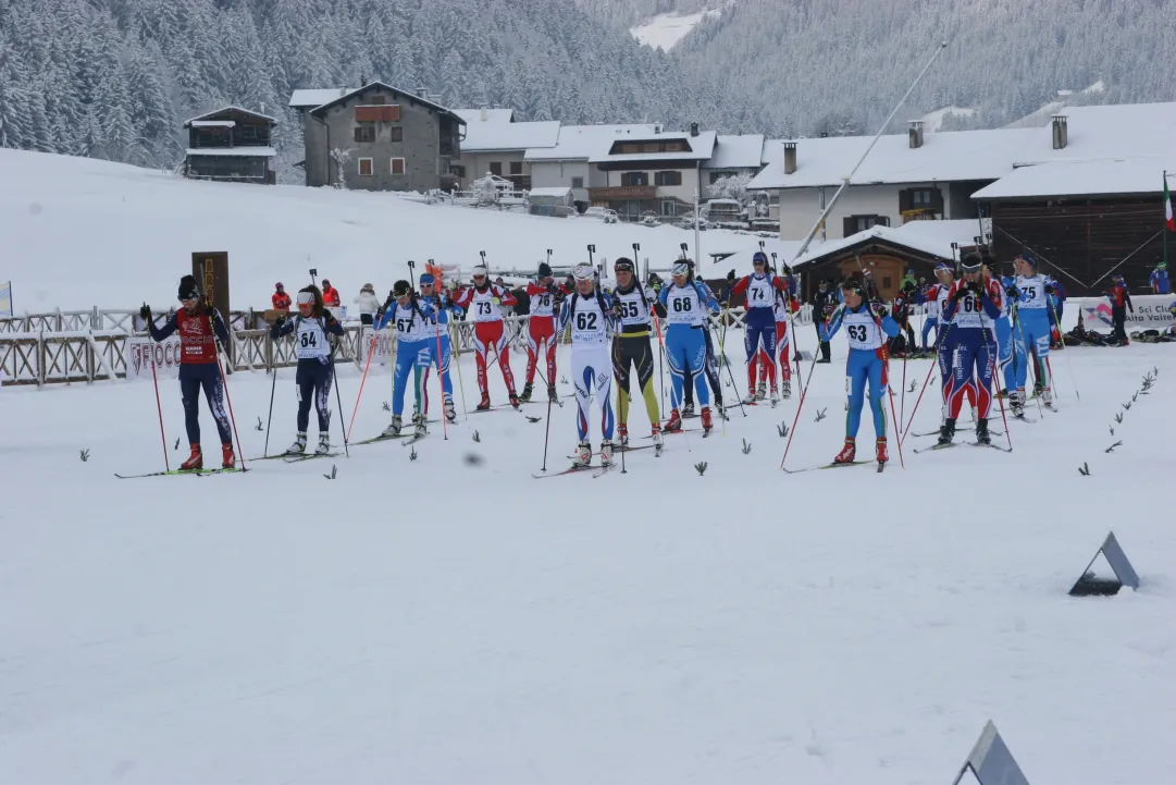 In Valdidetro, nella quarta tappa di Coppa Italia, assegnati i 6 titoli italiani giovanili della Mass Start