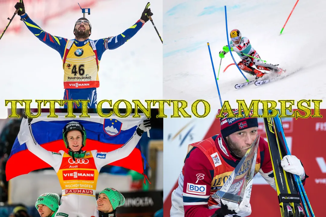 Si scrive Fourcade, Hirscher, Prevc o Sundby. Si legge comunque 'dominio'