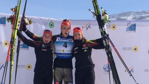 Janosch Brugger e Polina Nekrasova campioni del mondo junior nella sprint