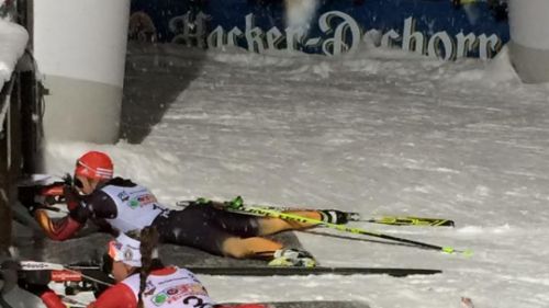 Franziska Preuß e Simon Schempp vincono a Garmisch. Secondi Lukas Hofer e Dorothea Wierer