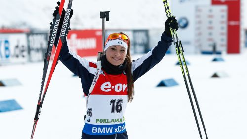 L'Italia del biathlon in raduno a Ruhpolding, Dorothea Wierer al Blinkfestivalen