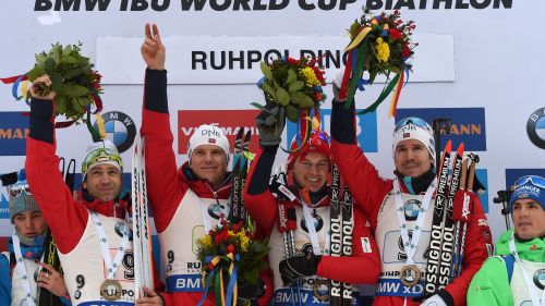 Finale da infarto nella staffetta maschile di Ruhpolding: la Norvegia brucia la Russia!