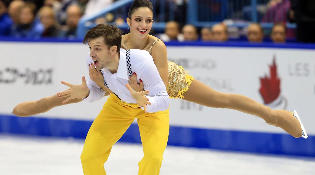 Secondo posto con primato italiano per Stefania Berton/Ondrej Hotarek nel corto di Skate Canada