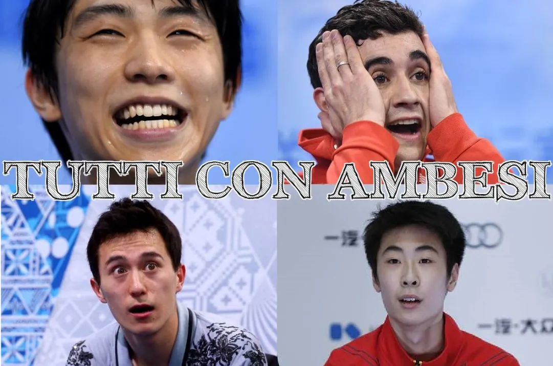 Yuzuru Hanyu, Javier Fernandez e Patrick Chan. Sarà davvero una poltrona per tre?