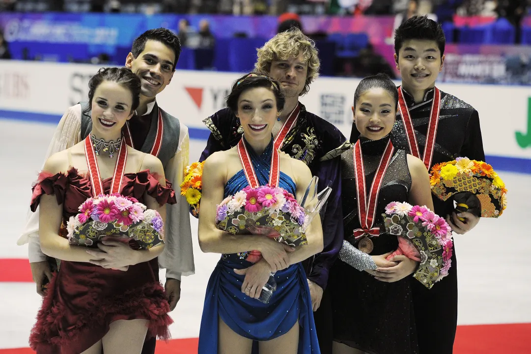 Assolo di Davis/White nella gara di danza del NHK Trophy che ha promosso Cappellini/Lanotte nella finale del Grand Prix