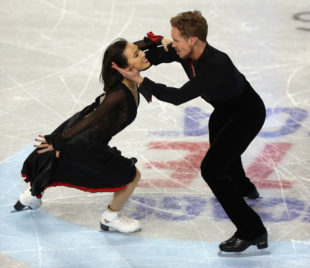 Prova di forza di Chock/Bates nella short-dance di Skate America