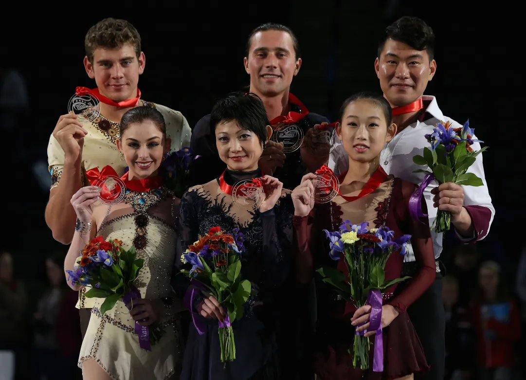 Yuko Kavaguti e Alexander Smirnov indiscussi MVP di Skate America