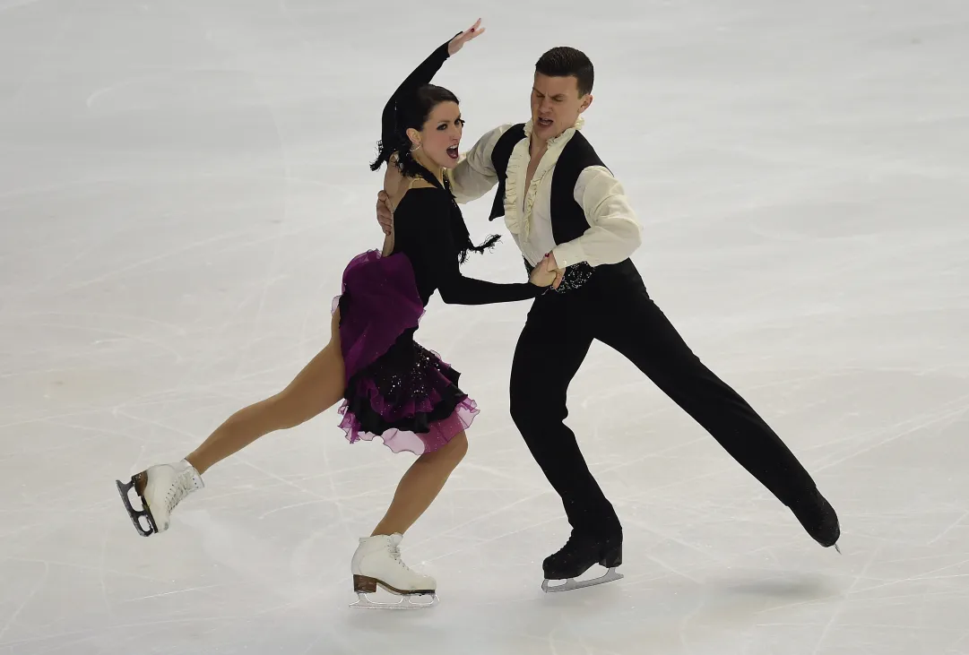 Exploit di Guignard/Fabbri nella short-dance del Golden Spin