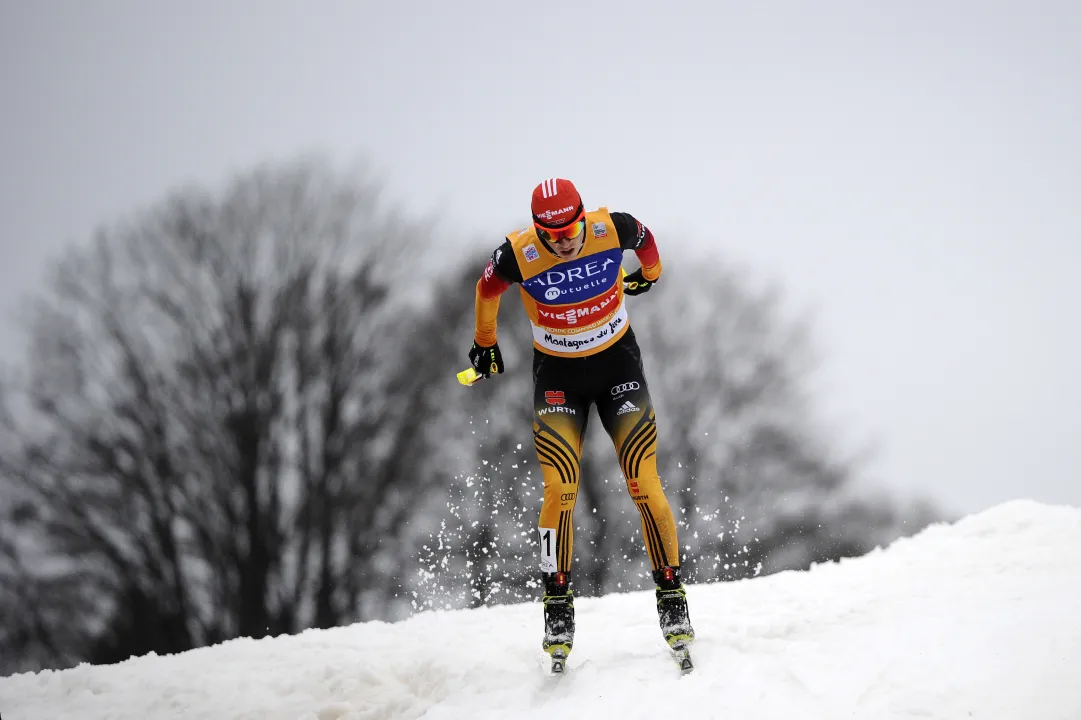 Otto combinatisti tedeschi in gara a Seefeld