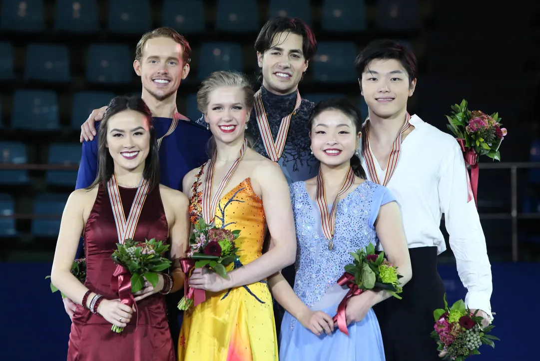 Weaver/Poje e Padadakis/Cizeron punte dell'iceberg nella crescita dei punteggi della danza