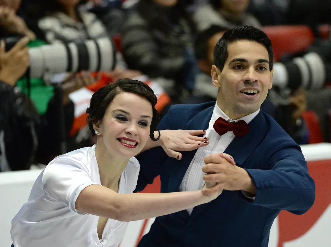 Anna Cappellini / Luca Lanotte ipotecano il posto d'onore nella prova di danza di Skate America