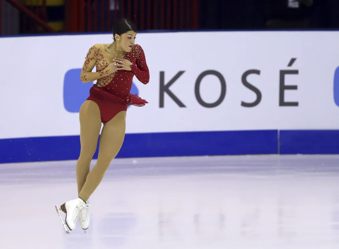 Samantha Cesario comanda a sorpresa dopo lo Short Program